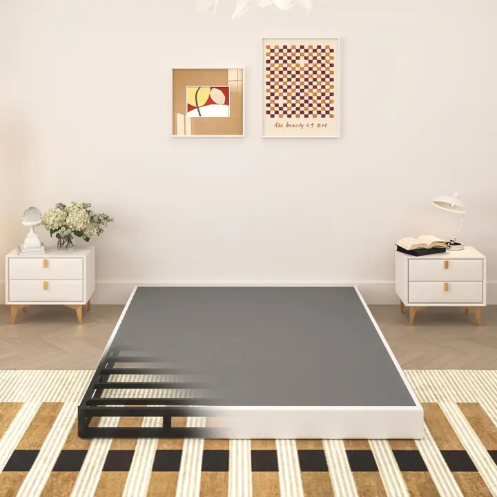 5-Inch Heavy-Duty Metal Box Spring Foundation for Queen Bed