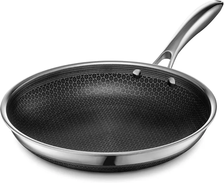 HexClad 10" Hybrid Nonstick Frying Pan — 10-Inch Hybrid Skillet Review